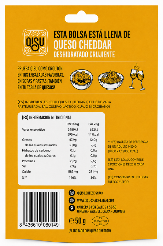 Queso Cheddar QISU