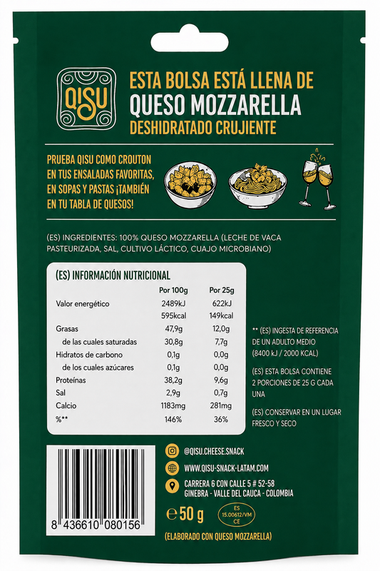 Queso Mozzarella QISU